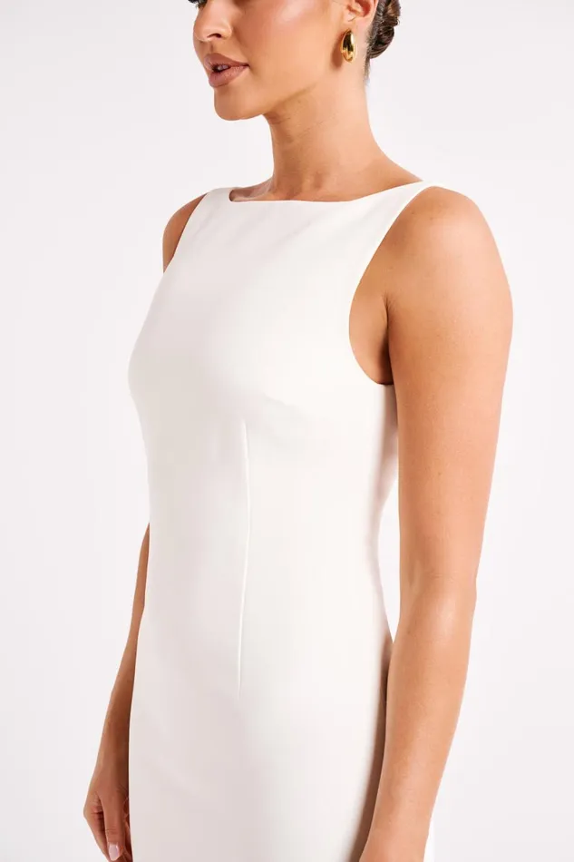 Meshki Mini Dresses Angela Suiting Mini Dress 8211 Ivory Ivory 8211 Women