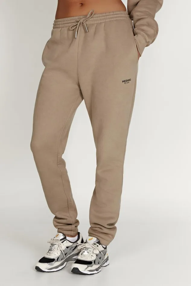 Meshki Pants Frankie Unisex Jogger 8211 Cement Cement 8211 Women