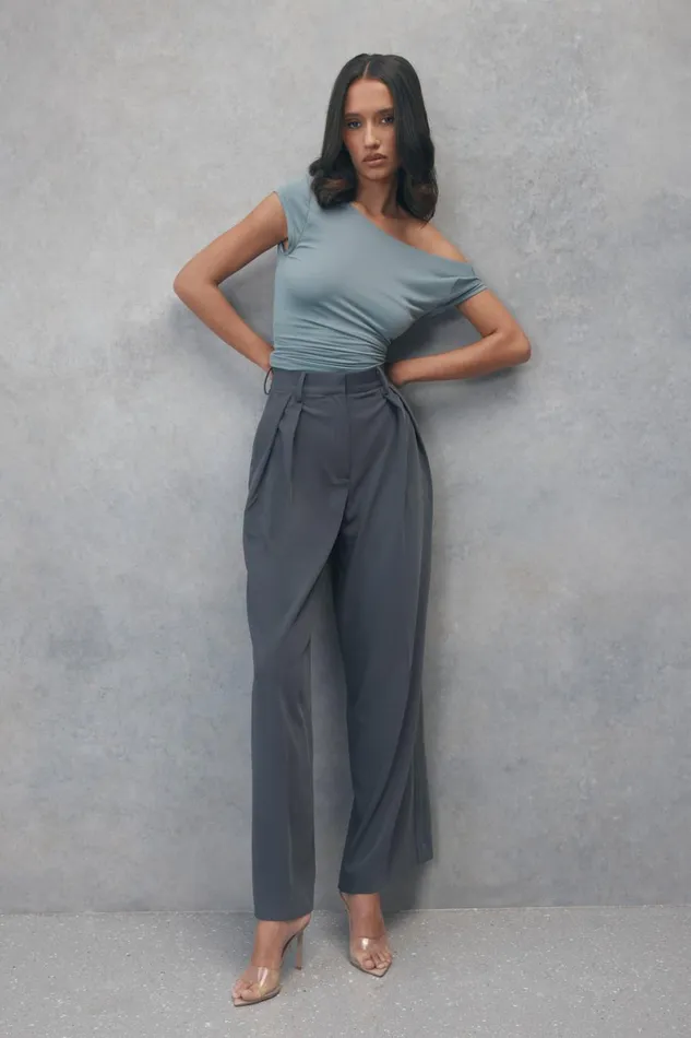 Meshki Pants Jemima Straight Leg Pants 8211 Charcoal Charcoal 8211 Women