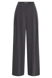 Meshki Pants Jemima Straight Leg Pants 8211 Charcoal Charcoal 8211 Women