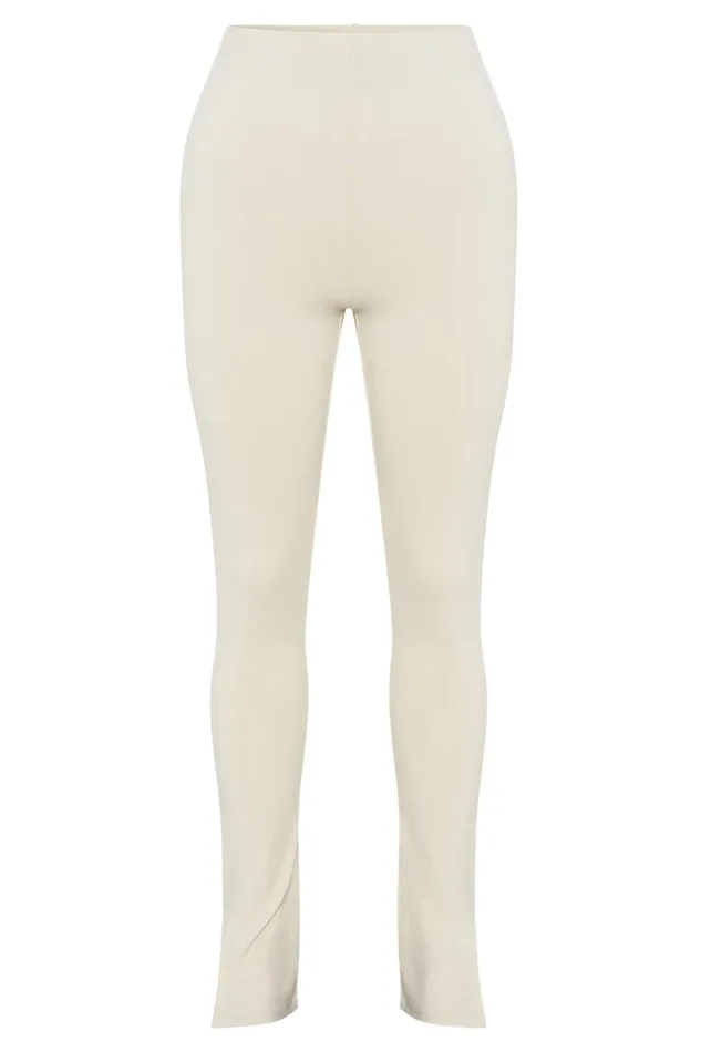 Meshki Pants Michelle Side Split Leggings 8211 Cream Cream 8211 Women Meshki Pants Michelle Side Split Leggings 8211 Cream Cream 8211 Women