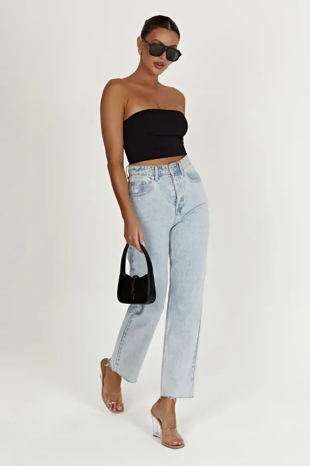 Meshki Pants Tina Mom Jean 8211 Light Blue Lightblue 8211 Women
