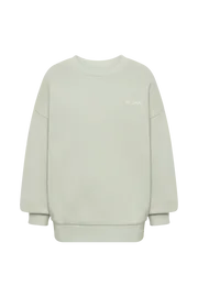 Meshki Sweaters and Hoodies Phoenix Oversized Unisex Crewneck Jumper 8211 Light Sage Lightsage 8211 Women