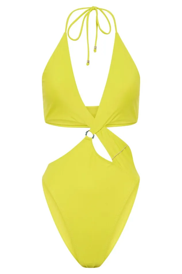 Meshki Swimwear Remi Recycled Nylon Cut Out One Piece Swimsuit With Diamante Trim 8211 Fresh Green Freshgreen 8211 Women Meshki Swimwear Remi Recycled Nylon Cut Out One Piece Swimsuit With Diamante Trim 8211 Fresh Green Freshgreen 8211 Women