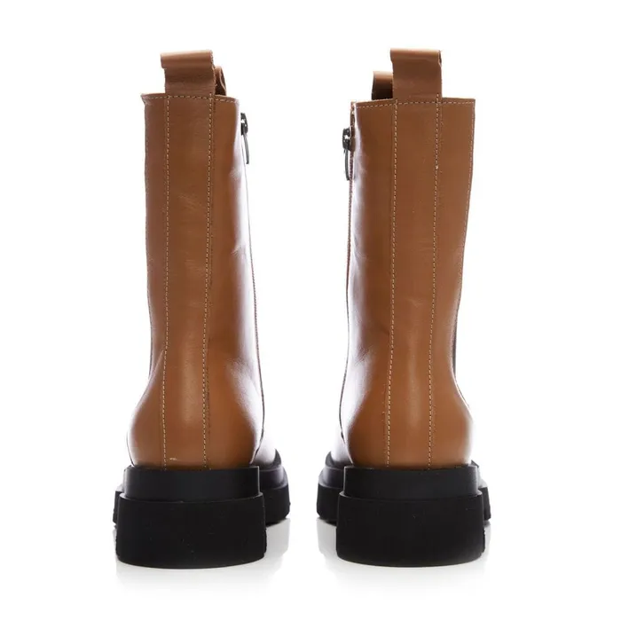 MidCalf Boots Women Moda In Pelle Bsoleful BPuncher Tan Leather