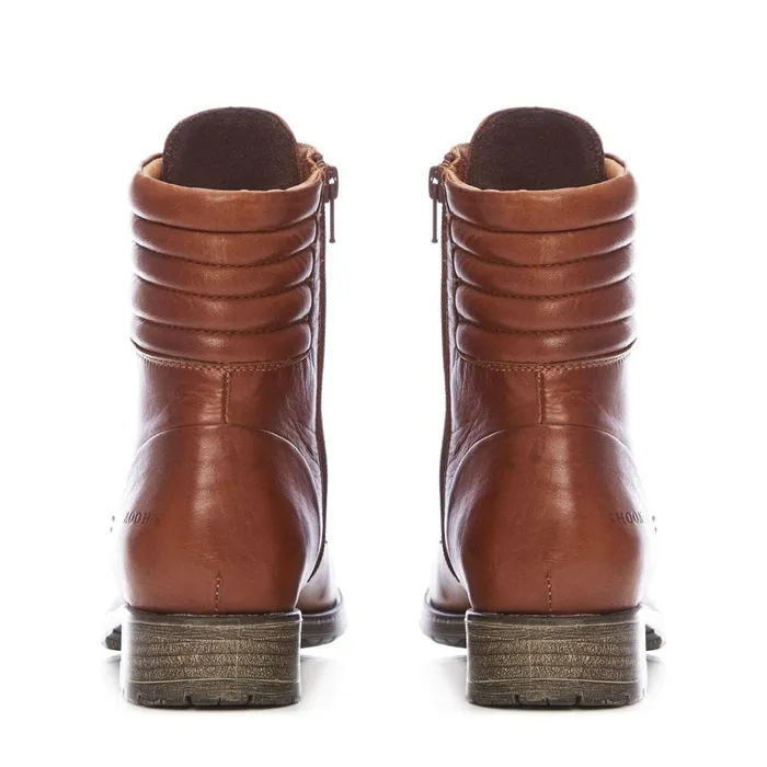 MidCalf Boots Women Moda In Pelle Shoon Sh Aello Tan Leather