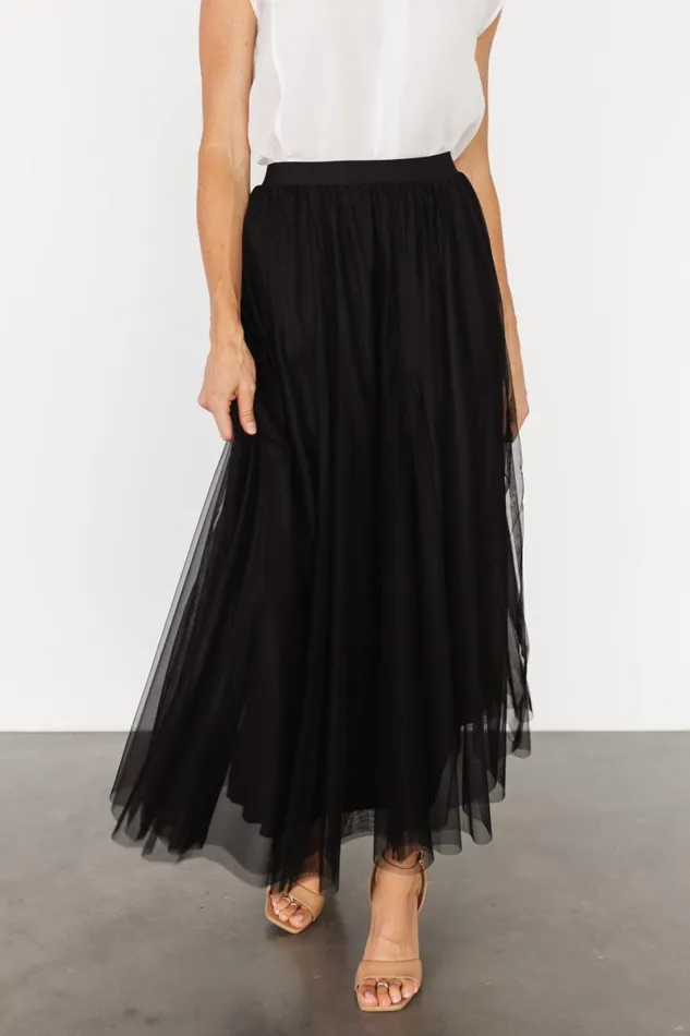 Mila Tulle Skirt Black Women Baltic Born Tulle Styles Mila Tulle Skirt Black Women Baltic Born Tulle Styles