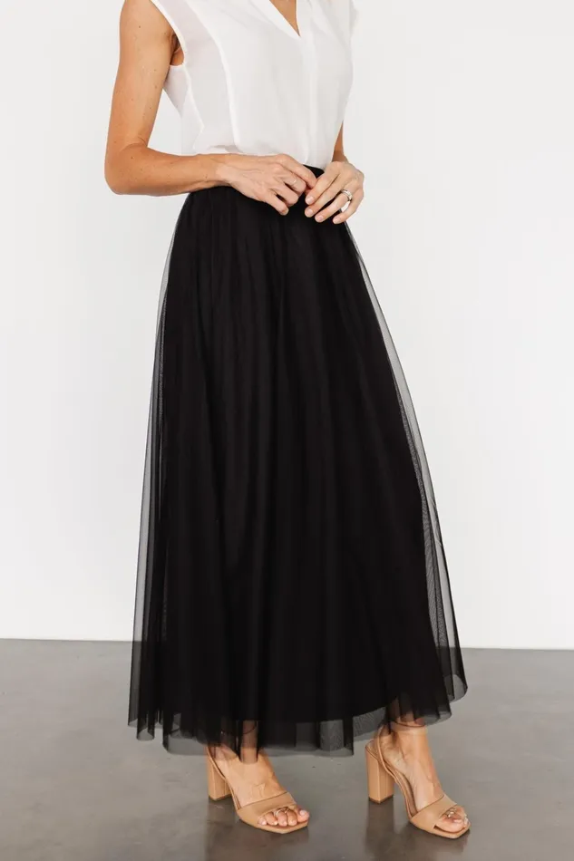 Mila Tulle Skirt Black Women Baltic Born Tulle Styles Mila Tulle Skirt Black Women Baltic Born Tulle Styles