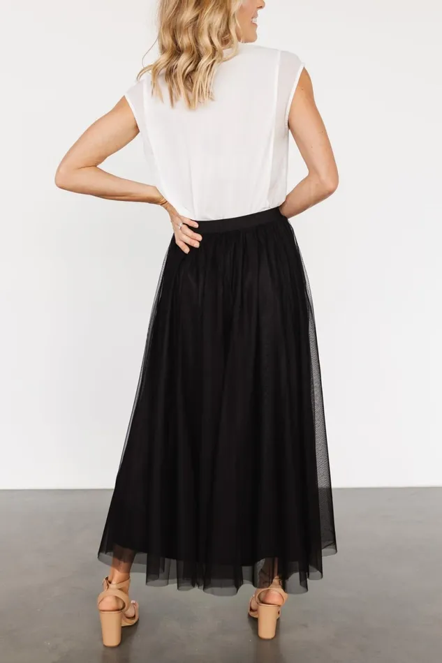 Mila Tulle Skirt Black Women Baltic Born Tulle Styles Mila Tulle Skirt Black Women Baltic Born Tulle Styles