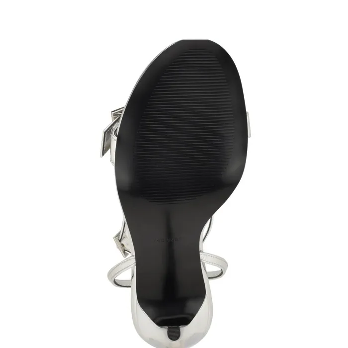 Moras Dress Sandals Silver Women Nine West Heeled Moras Dress Sandals Silver Women Nine West Heeled