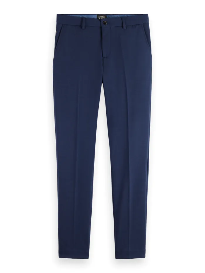 Mott Jersey Slim Fit Chino Parchment Melange Men Scotch and Soda Pants
