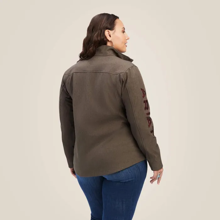 New Team Softshell Jacket Banyan Bark Heather Women Ariat Jackets and Vests New Team Softshell Jacket Banyan Bark Heather Women Ariat Jackets and Vests