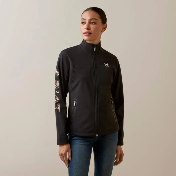 New Team Softshell Jacket Blackpony Women Ariat Jackets and Vests