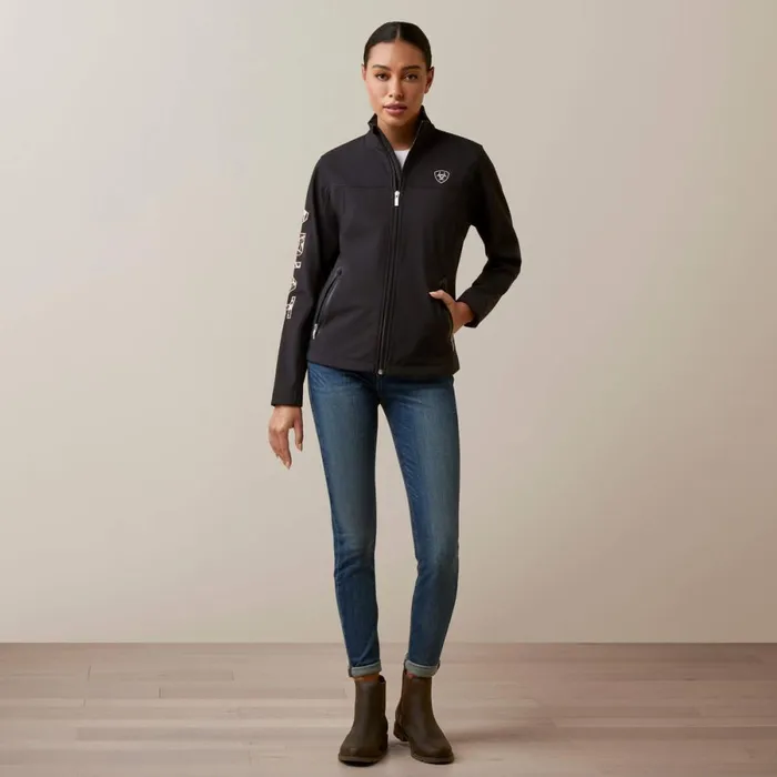 New Team Softshell Jacket Blackpony Women Ariat Jackets and Vests New Team Softshell Jacket Blackpony Women Ariat Jackets and Vests