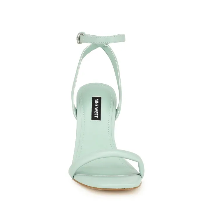 Nyra Ankle Strap Sandals Light Green Women Nine West Dress Nyra Ankle Strap Sandals Light Green Women Nine West Dress