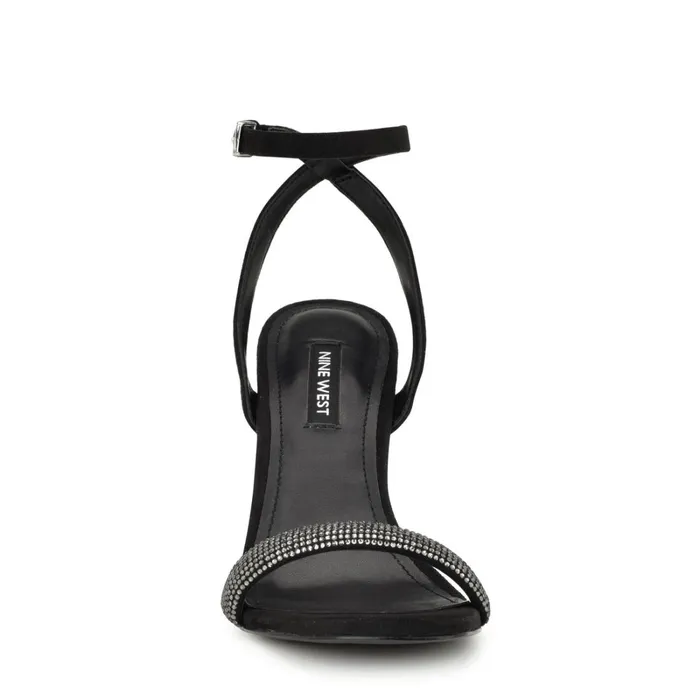 Nyrah Ankle Strap Sandals Black Women Nine West Sandals Nyrah Ankle Strap Sandals Black Women Nine West Sandals