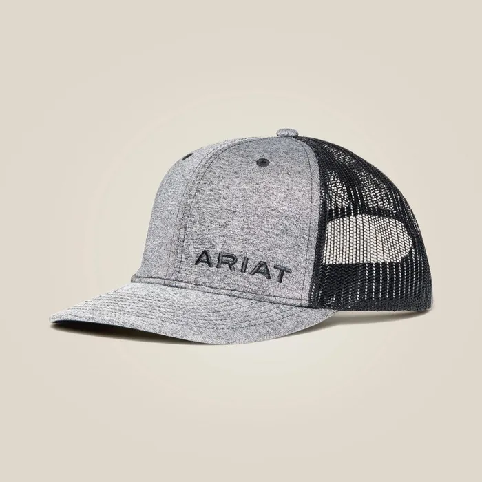 Offset Logo Cap Black Men Ariat Hats and Caps