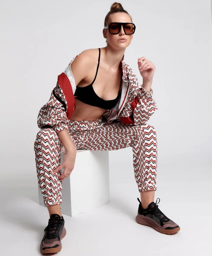 One Teaspoon Bottoms OTS HEARTLINE TRACK PANT 8211 Women