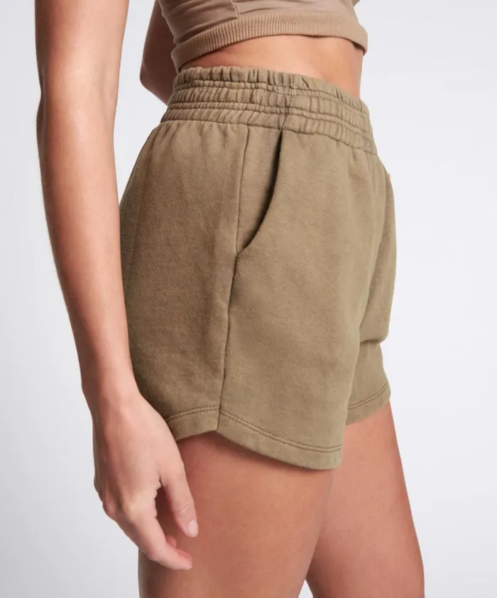 One Teaspoon Bottoms OTS HIGH WAIST HUSTLE SHORTS KHAKI 8211 Women One Teaspoon Bottoms OTS HIGH WAIST HUSTLE SHORTS KHAKI 8211 Women
