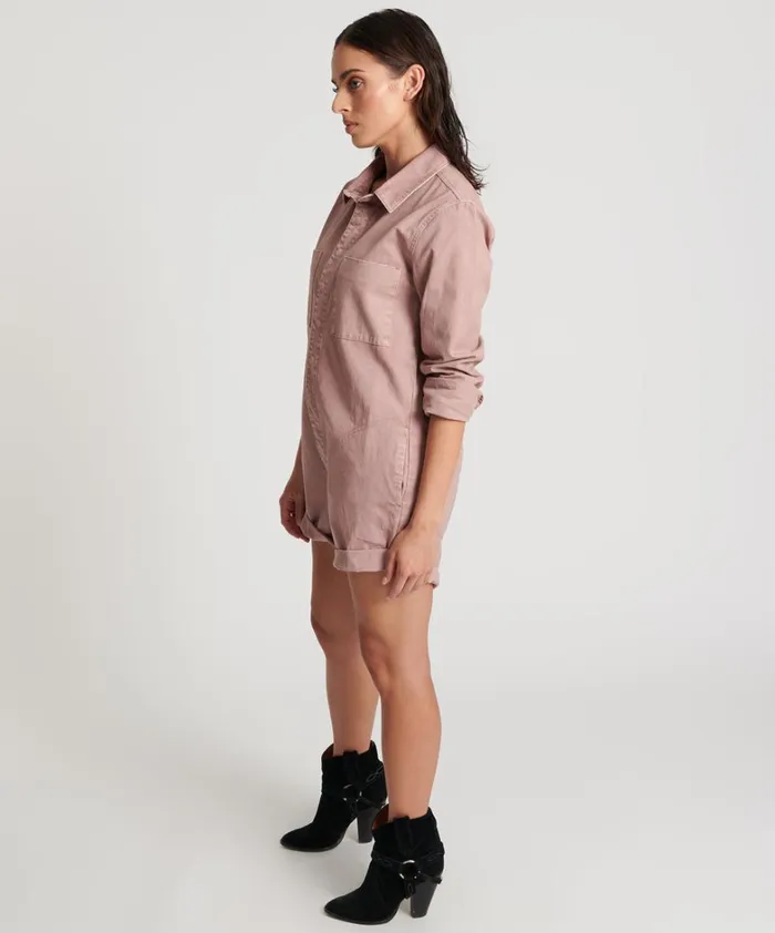 One Teaspoon Denim Jumpsuits DIRTY ROSE PROPHECY JUMPSUIT 8211 Women