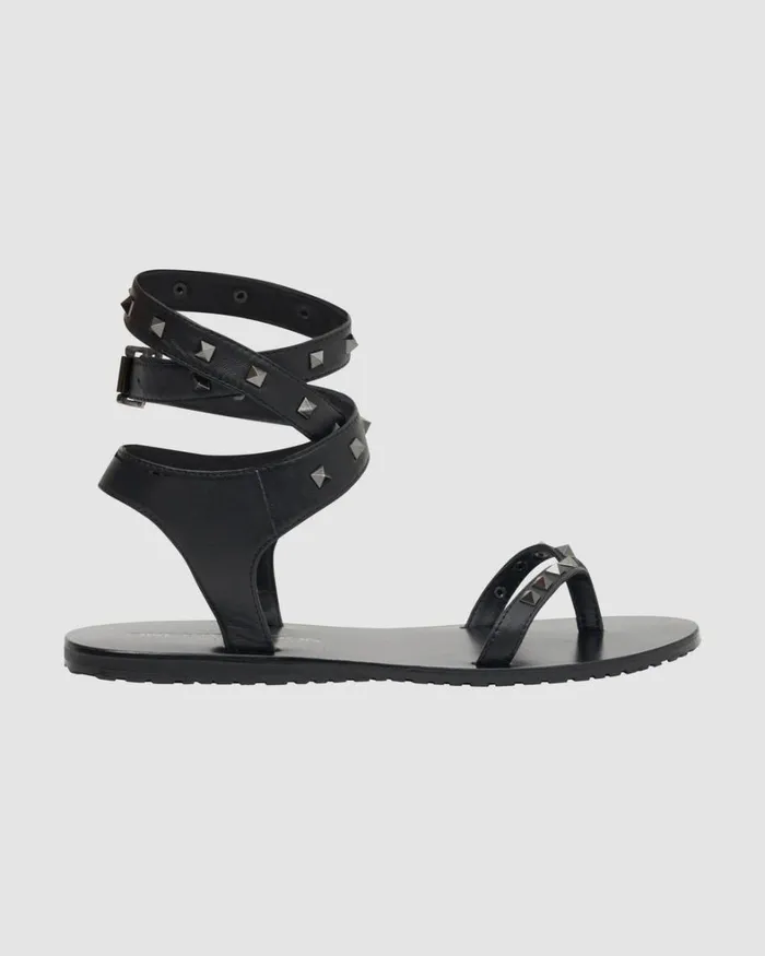One Teaspoon Footwear LIZA STUDDED WRAP AROUND SANDAL 8211 Women One Teaspoon Footwear LIZA STUDDED WRAP AROUND SANDAL 8211 Women