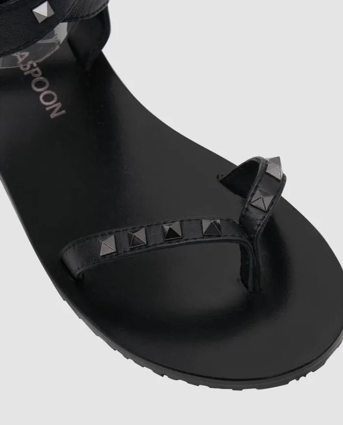 One Teaspoon Footwear LIZA STUDDED WRAP AROUND SANDAL 8211 Women One Teaspoon Footwear LIZA STUDDED WRAP AROUND SANDAL 8211 Women