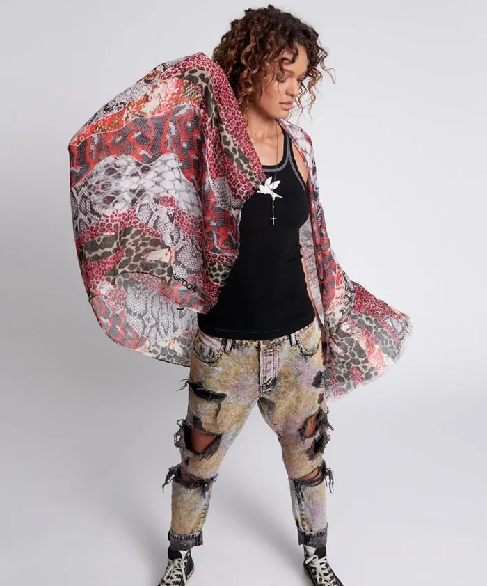 One Teaspoon Headwear MISFIT JUNGLE SCARF 8211 Women One Teaspoon Headwear MISFIT JUNGLE SCARF 8211 Women