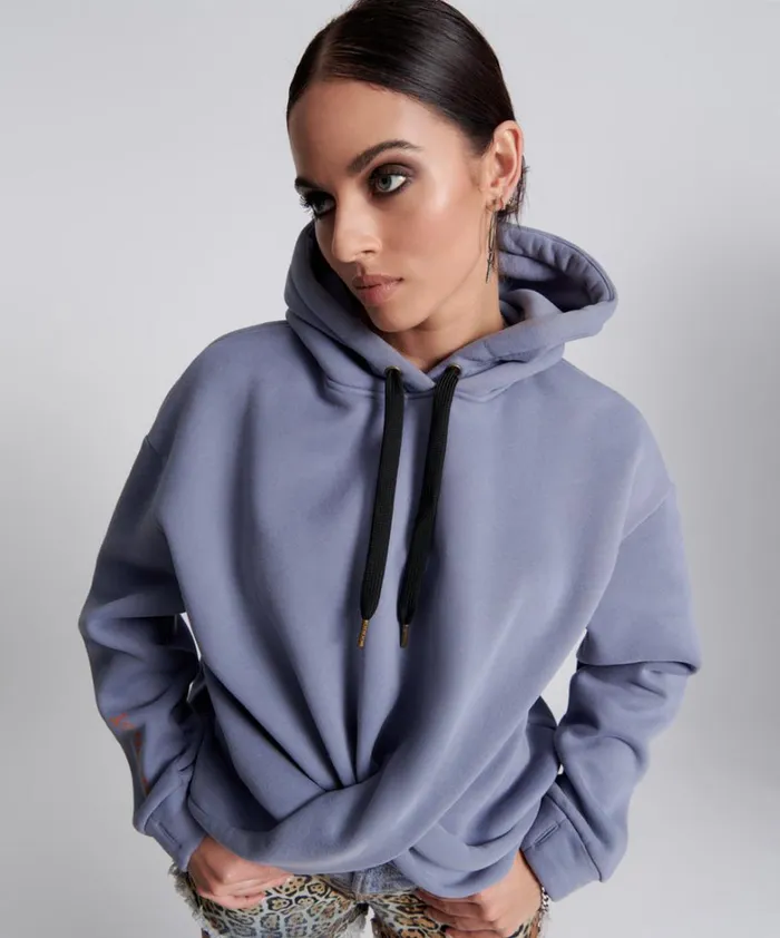 One Teaspoon Hoodies And Sweats STAND BY TWISTED HOODY 8211 Women One Teaspoon Hoodies And Sweats STAND BY TWISTED HOODY 8211 Women