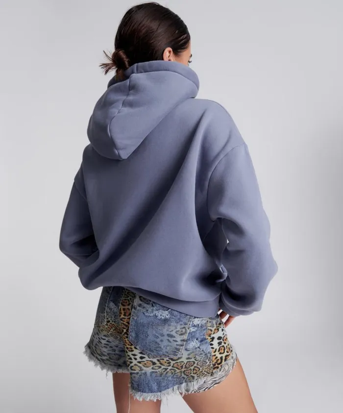 One Teaspoon Hoodies And Sweats STAND BY TWISTED HOODY 8211 Women One Teaspoon Hoodies And Sweats STAND BY TWISTED HOODY 8211 Women