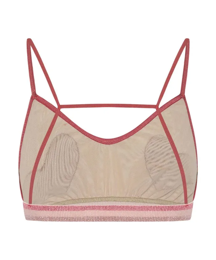 One Teaspoon Intimates HEARTBREAKER LAYLA MESH BRALETTE 8211 Women One Teaspoon Intimates HEARTBREAKER LAYLA MESH BRALETTE 8211 Women