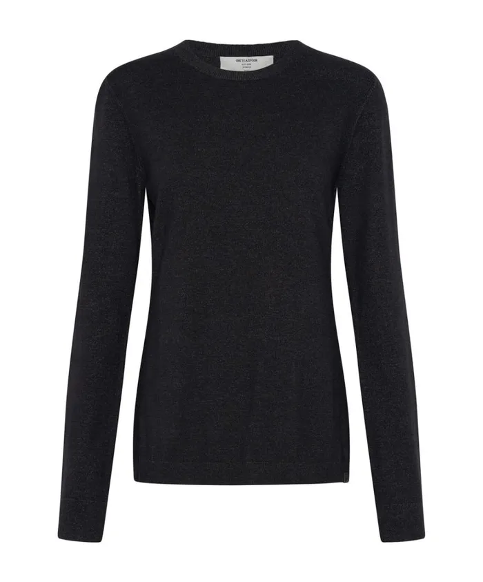 One Teaspoon Knitwear BLACK PEEP HOLE LONG SLEEVE KNIT TOP 8211 Women One Teaspoon Knitwear BLACK PEEP HOLE LONG SLEEVE KNIT TOP 8211 Women