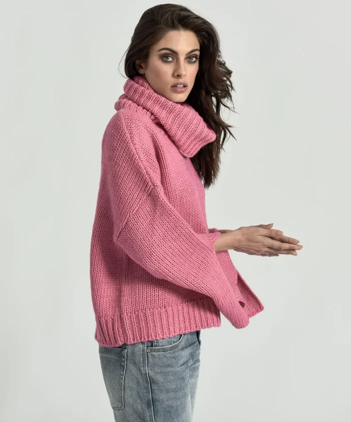 One Teaspoon Knitwear WINONA KEYHOLE ROLL NECK SWEATER 8211 Women One Teaspoon Knitwear WINONA KEYHOLE ROLL NECK SWEATER 8211 Women