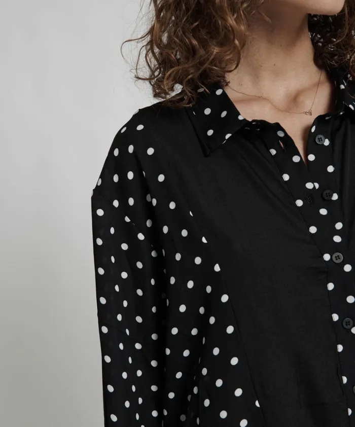 One Teaspoon Shirts LEXINGTON TUXEDO SHIRT 8211 Women