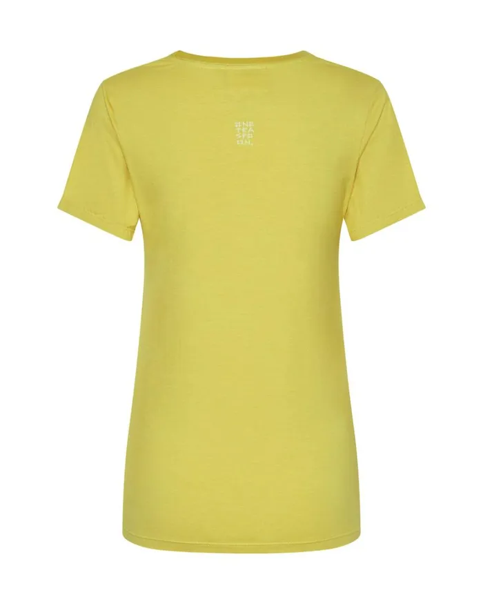 One Teaspoon Tees and Tanks BLAZING YELLOW LOGO FITTED TEE 8211 Women One Teaspoon Tees and Tanks BLAZING YELLOW LOGO FITTED TEE 8211 Women