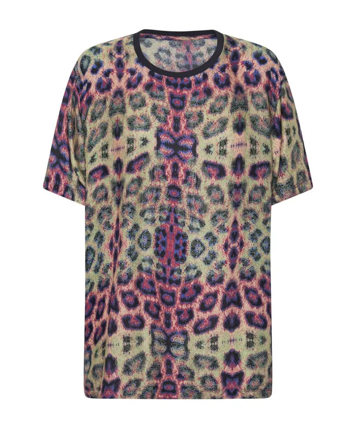 One Teaspoon Tees and Tanks COLLISION SATIN TEE 8211 Women One Teaspoon Tees and Tanks COLLISION SATIN TEE 8211 Women