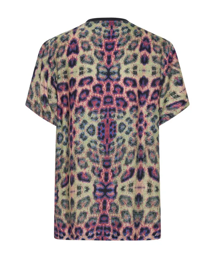 One Teaspoon Tees and Tanks COLLISION SATIN TEE 8211 Women One Teaspoon Tees and Tanks COLLISION SATIN TEE 8211 Women