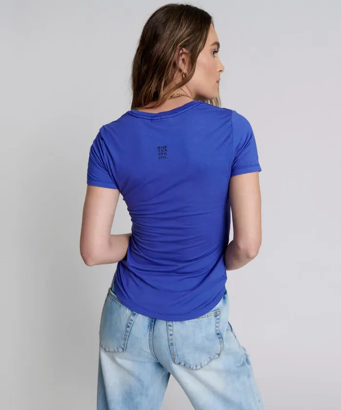 One Teaspoon Tees and Tanks VIOLET LOGO FITTED TEE 8211 Women One Teaspoon Tees and Tanks VIOLET LOGO FITTED TEE 8211 Women