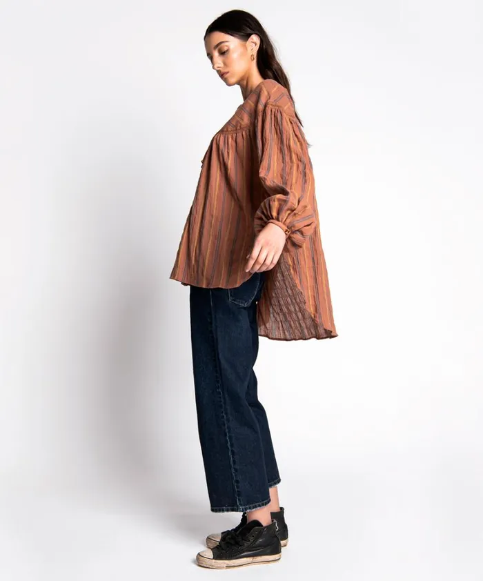 One Teaspoon Tops DESERT STRIPE TANGIERS TUNIC 8211 Women One Teaspoon Tops DESERT STRIPE TANGIERS TUNIC 8211 Women