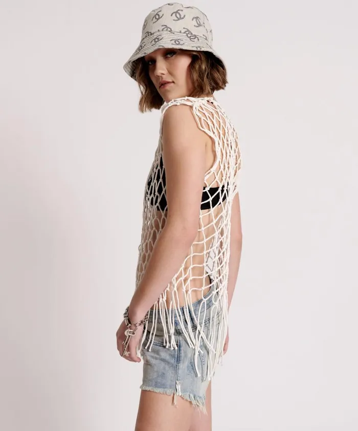 One Teaspoon Tops HAND KNOTTED CASTAWAY TOP 8211 Women