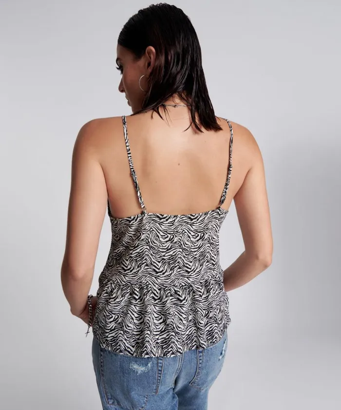 One Teaspoon Tops INTERFERENCE RUNAWAY CAMI 8211 Women One Teaspoon Tops INTERFERENCE RUNAWAY CAMI 8211 Women