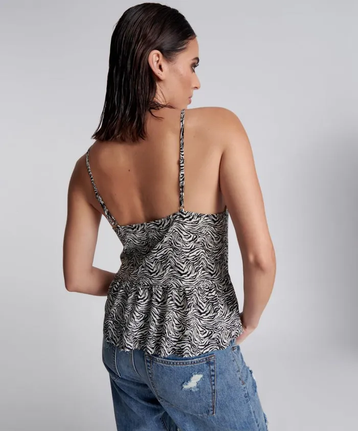 One Teaspoon Tops INTERFERENCE RUNAWAY CAMI 8211 Women One Teaspoon Tops INTERFERENCE RUNAWAY CAMI 8211 Women