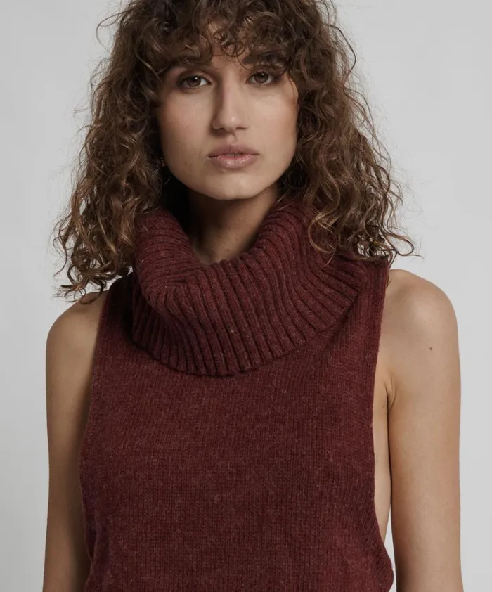 One Teaspoon Tops PARISIENNE ROLL NECK TOP 8211 Women One Teaspoon Tops PARISIENNE ROLL NECK TOP 8211 Women