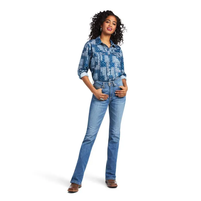 Outbound VentTEK Stretch Shirt Tile Paisley Women Ariat TShirts and Tops Outbound VentTEK Stretch Shirt Tile Paisley Women Ariat TShirts and Tops