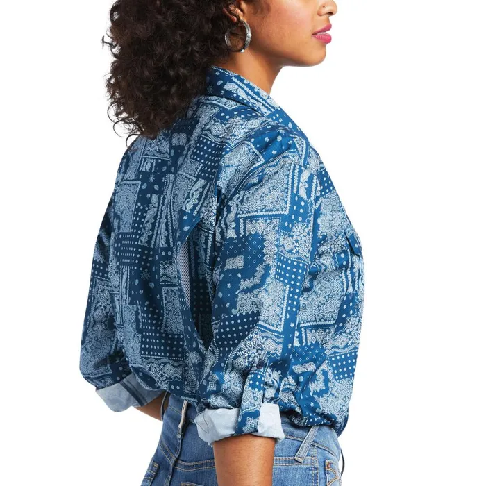 Outbound VentTEK Stretch Shirt Tile Paisley Women Ariat TShirts and Tops Outbound VentTEK Stretch Shirt Tile Paisley Women Ariat TShirts and Tops