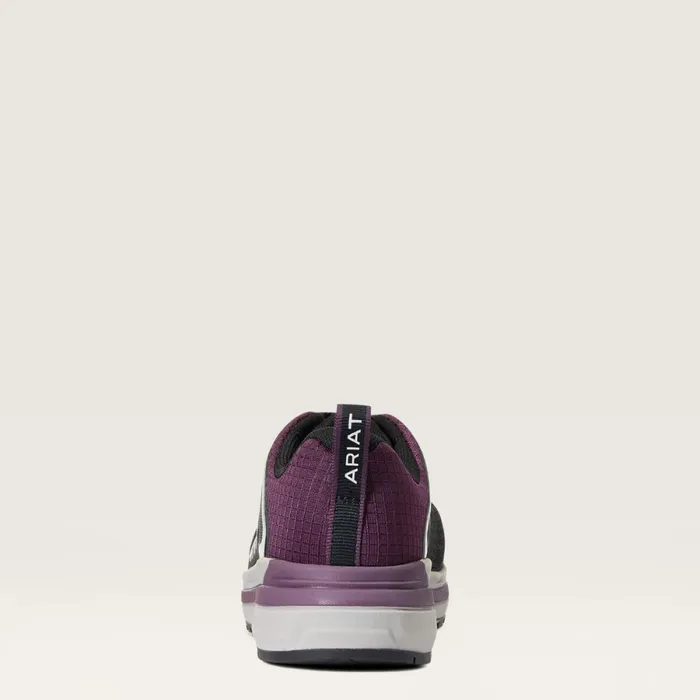Outpace Composite Toe Safety Shoe Shadow Purple Women Ariat Work Boots and Shoes Outpace Composite Toe Safety Shoe Shadow Purple Women Ariat Work Boots and Shoes
