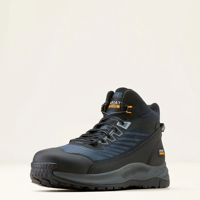 Outpace Shift Mid Composite Toe Work Shoe Dark Shadow Men Ariat Work Boots