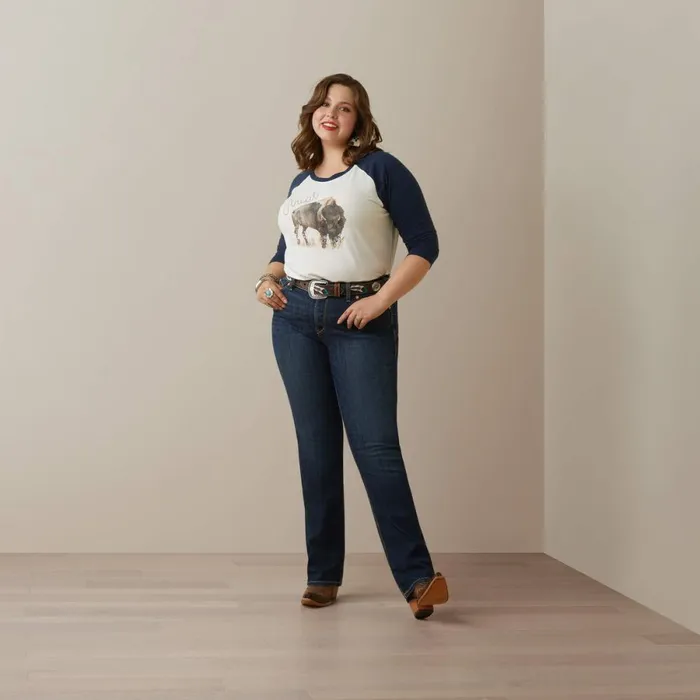 Painted Dreams TShirt Coconut Milknavy Women Ariat TShirts and Tops Painted Dreams TShirt Coconut Milknavy Women Ariat TShirts and Tops