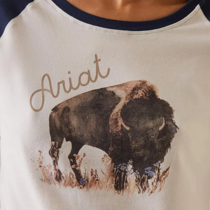 Painted Dreams TShirt Coconut Milknavy Women Ariat TShirts and Tops Painted Dreams TShirt Coconut Milknavy Women Ariat TShirts and Tops