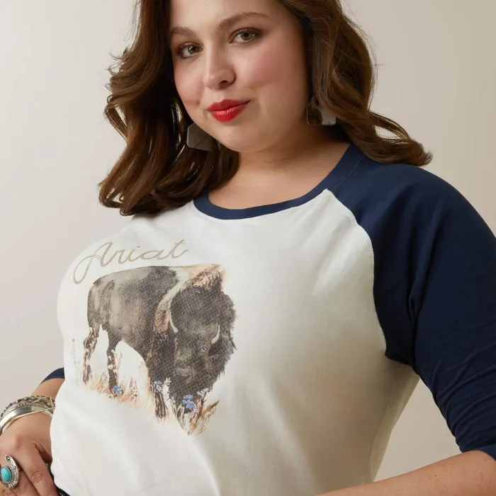 Painted Dreams TShirt Coconut Milknavy Women Ariat TShirts and Tops Painted Dreams TShirt Coconut Milknavy Women Ariat TShirts and Tops