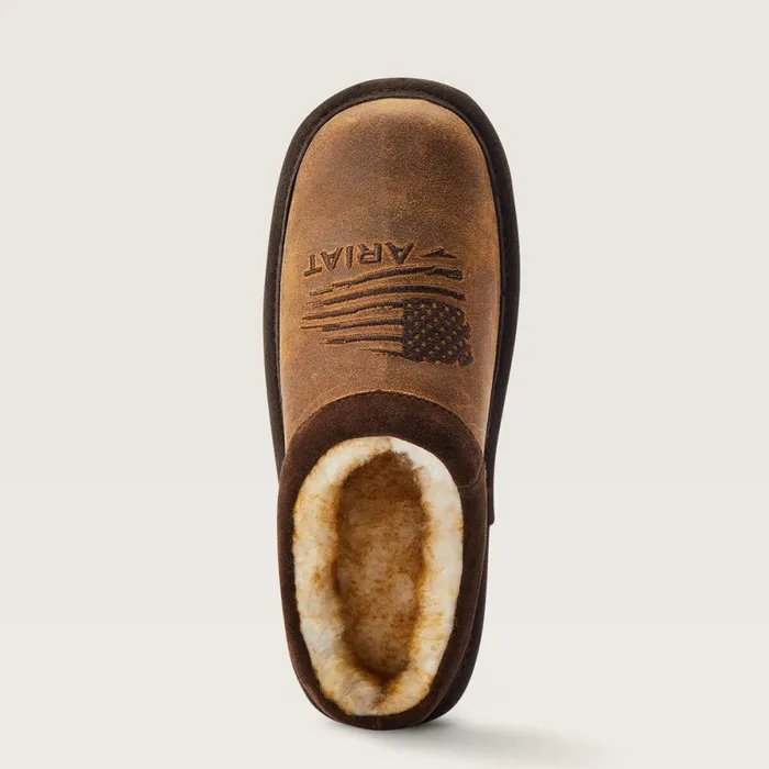 Patriot Square Toe Slipper Dusty Bown Suede Kids Ariat Big Kids039 Footwear Patriot Square Toe Slipper Dusty Bown Suede Kids Ariat Big Kids039 Footwear